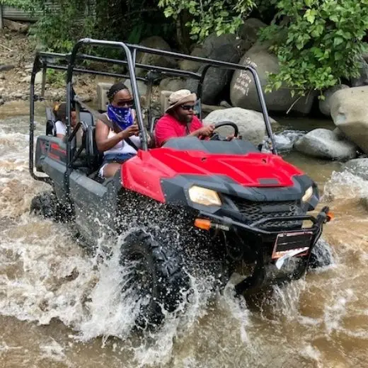 guided atv tour through jungle trails near Uvita Costa Rica