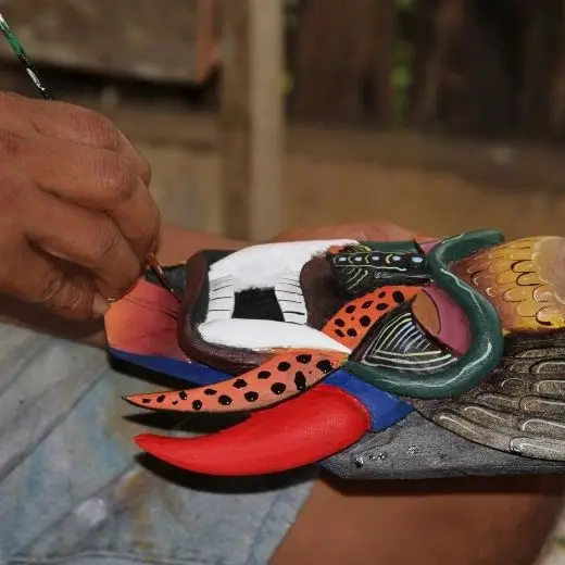 Boruca indigenous tour in Costa Rica showcasing traditional culture and crafts